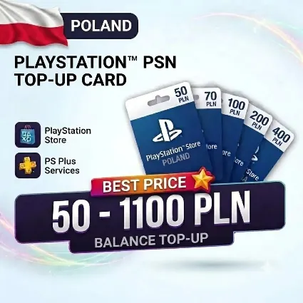 Карта пополнения PlayStation (PSN) Польша PLN