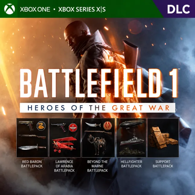 Battlefield 1 - DLC «Heroes of the Great War Bundle» (Ключ Xbox One/Series X|S) 
