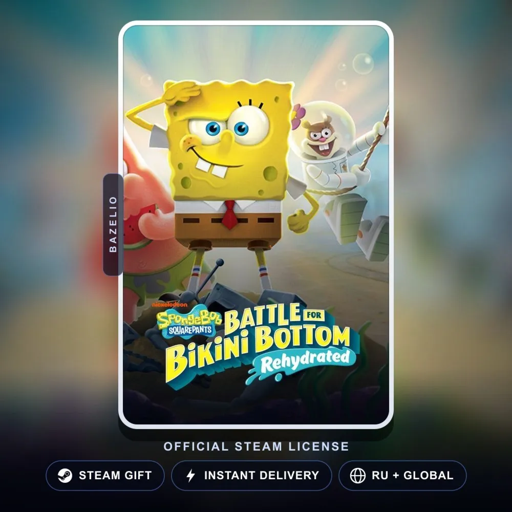 SpongeBob SquarePants: Battle for Bikini Bottom - Rehydrated (Steam Gift)