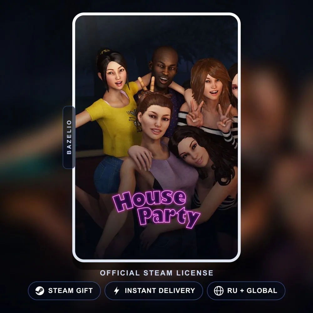 House Party (Steam Gift) · РФ и весь мир · Автодоставка 24/7