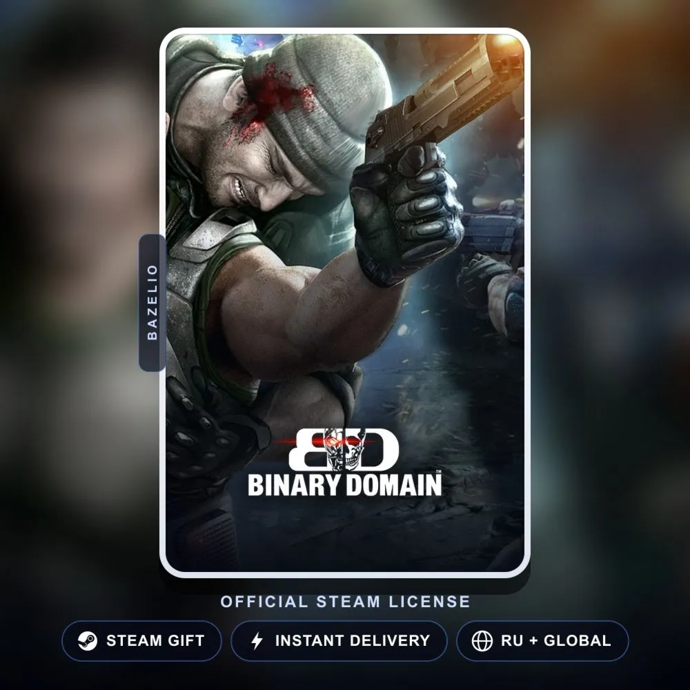 Binary Domain (Steam Gift) · РФ и весь мир · Автодоставка 24/7