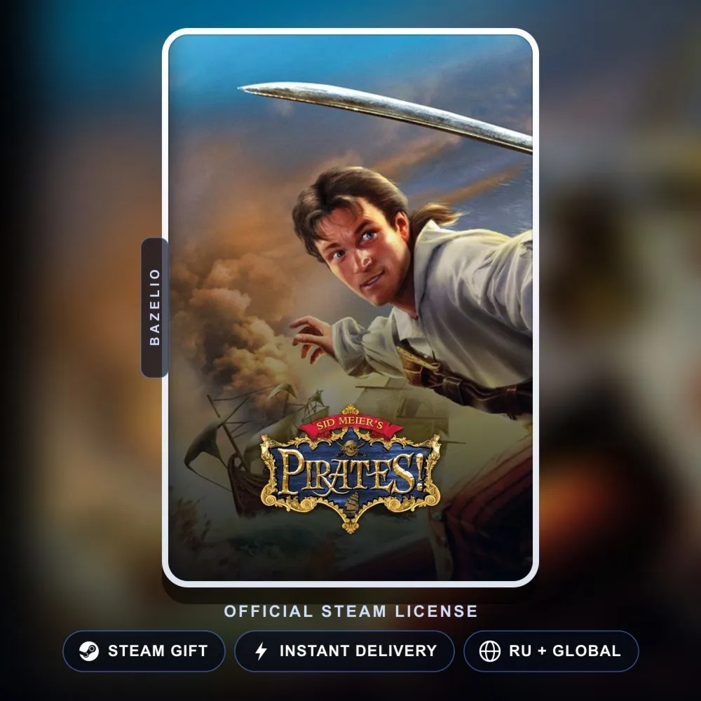 Sid Meier's Pirates! (Steam Gift) · РФ и весь мир · Автодоставка 24/7