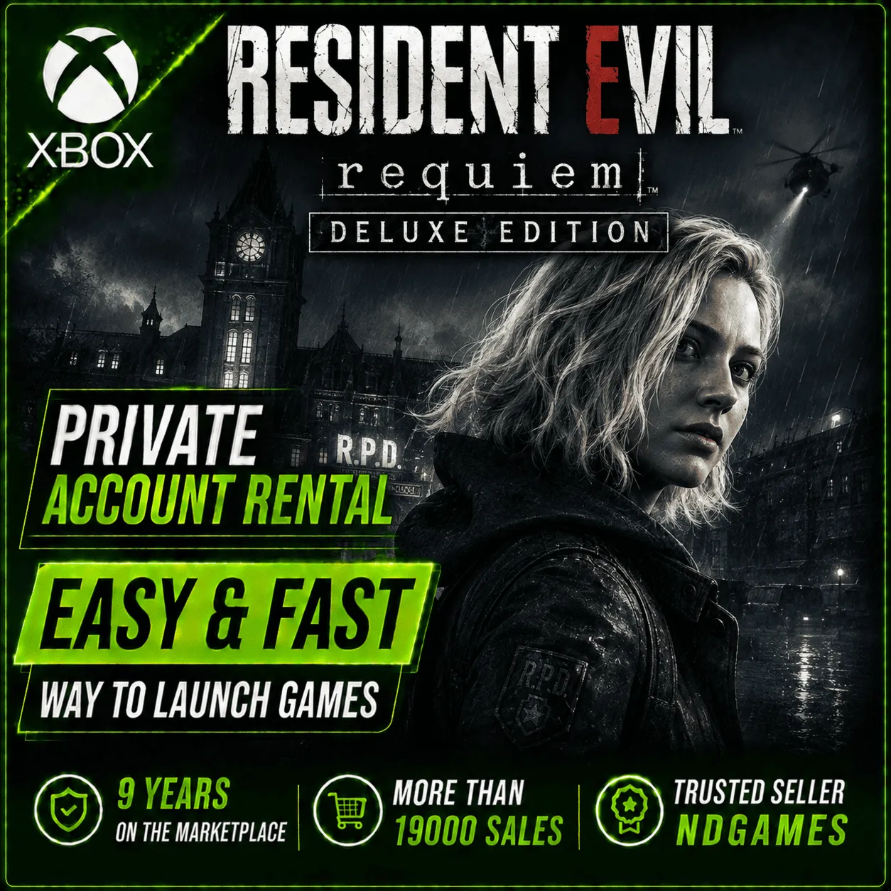  АРЕНДА Resident Evil Requiem Deluxe Edition [Xbox Series X|S] Личный Аккаунт