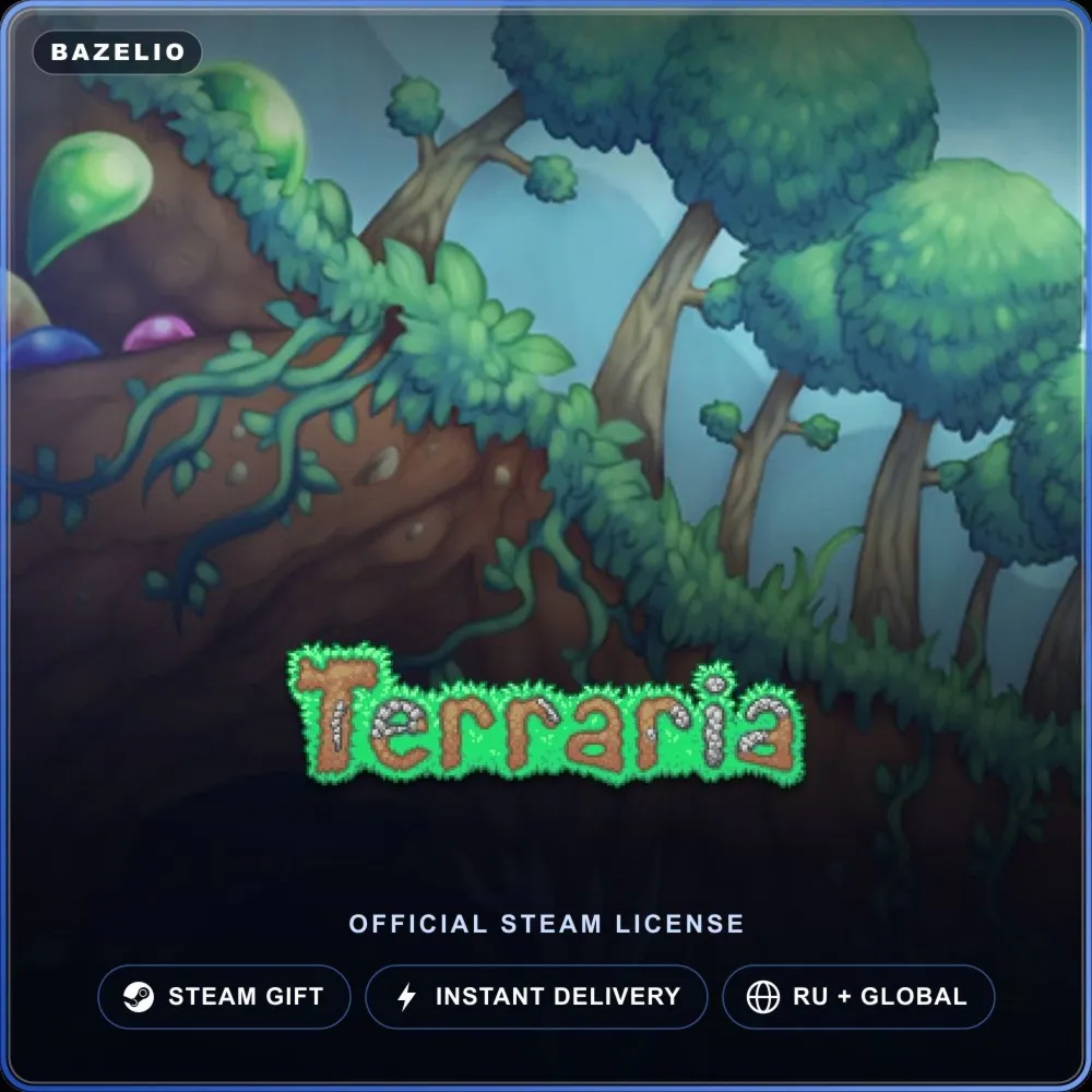 Terraria (Steam Gift) · РФ и весь мир · Автодоставка 24/7