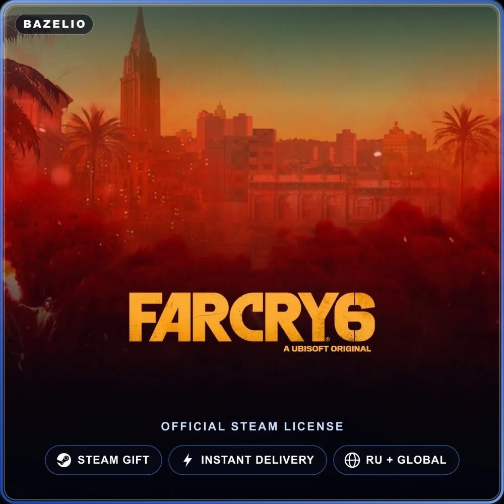 Far Cry® 6 (Steam Gift) · РФ и весь мир · Автодоставка 24/7