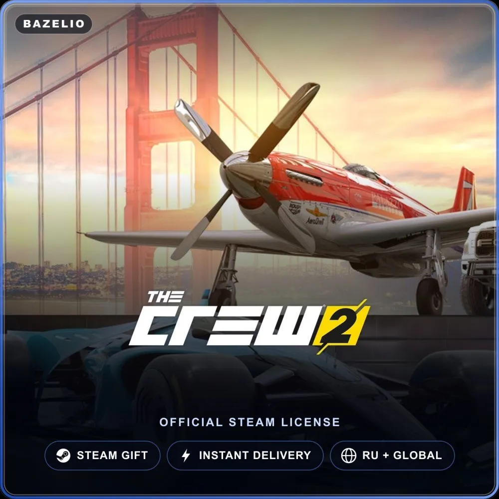 The Crew™ 2 (Steam Gift) · РФ и весь мир · Автодоставка 24/7