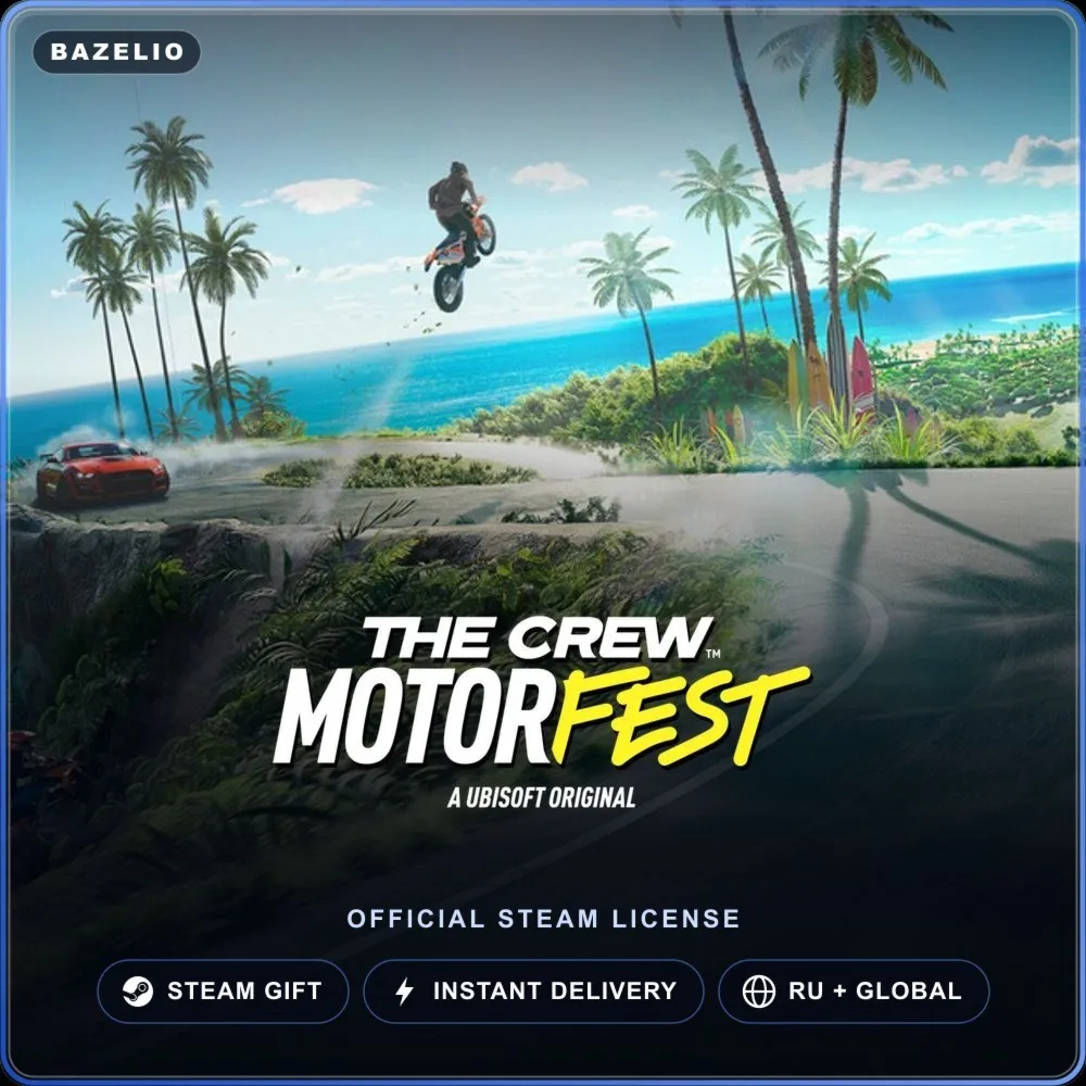 The Crew Motorfest (Steam Gift) · РФ и весь мир · Автодоставка 24/7
