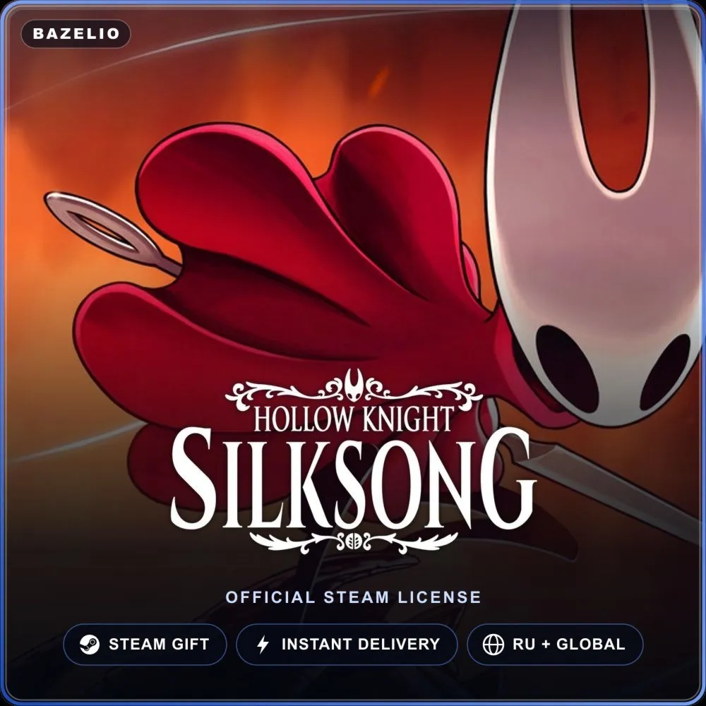 Hollow Knight: Silksong (Steam Gift) · РФ и весь мир · Автодоставка 24/7