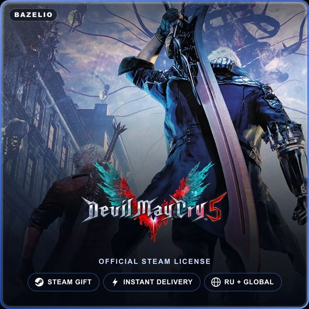 Devil May Cry 5 (Steam Gift) · РФ и весь мир · Автодоставка 24/7