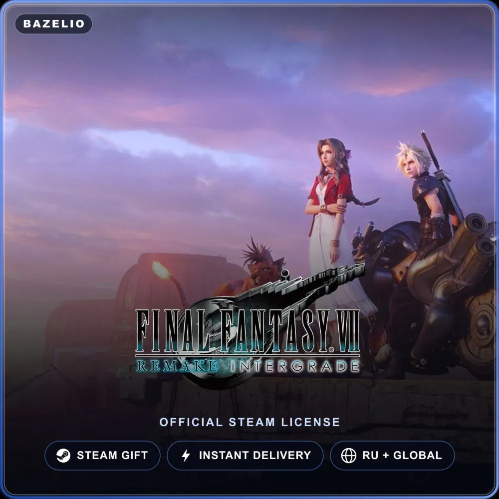 FINAL FANTASY VII REMAKE INTERGRADE (Steam Gift) · РФ и весь мир · Автодоставка 24/7
