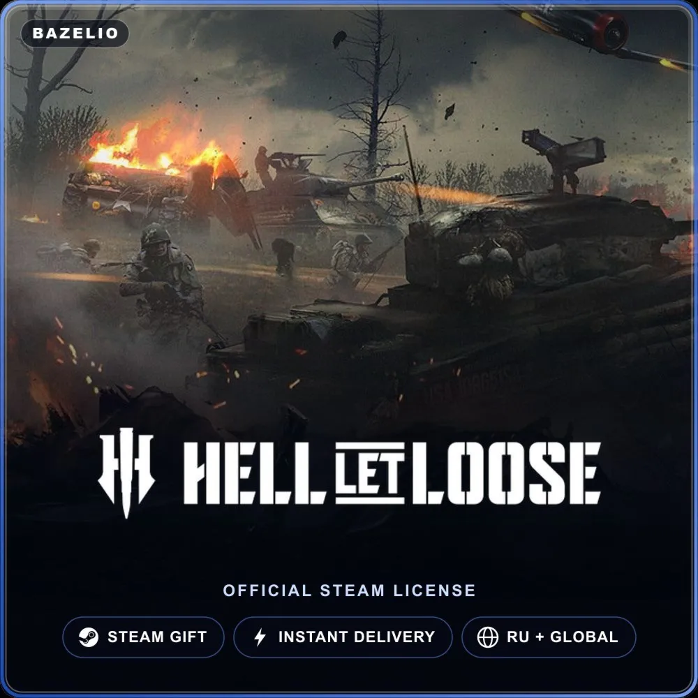 Hell Let Loose (Steam Gift) · РФ и весь мир · Автодоставка 24/7