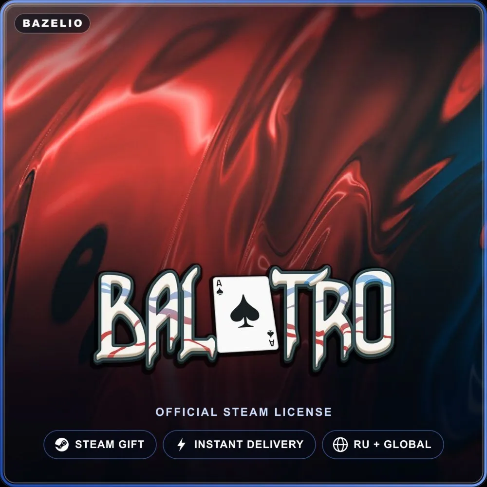 Balatro (Steam Gift) · РФ и весь мир · Автодоставка 24/7