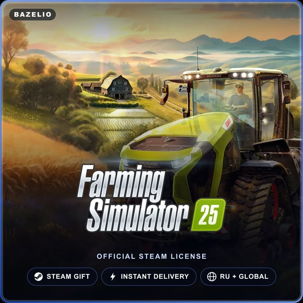 Farming Simulator 25 (Steam Gift) · РФ и весь мир · Автодоставка 24/7