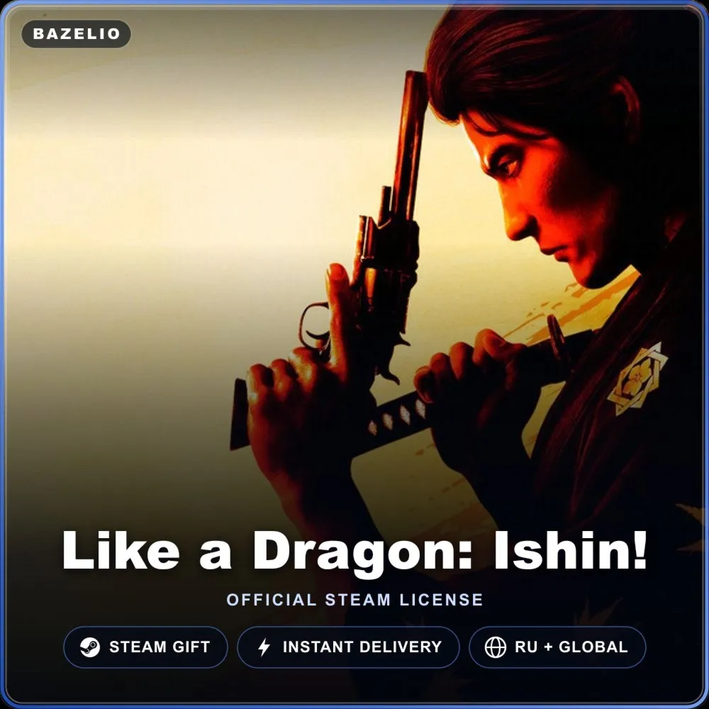 Like a Dragon: Ishin! (Steam Gift) · РФ и весь мир · Автодоставка 24/7