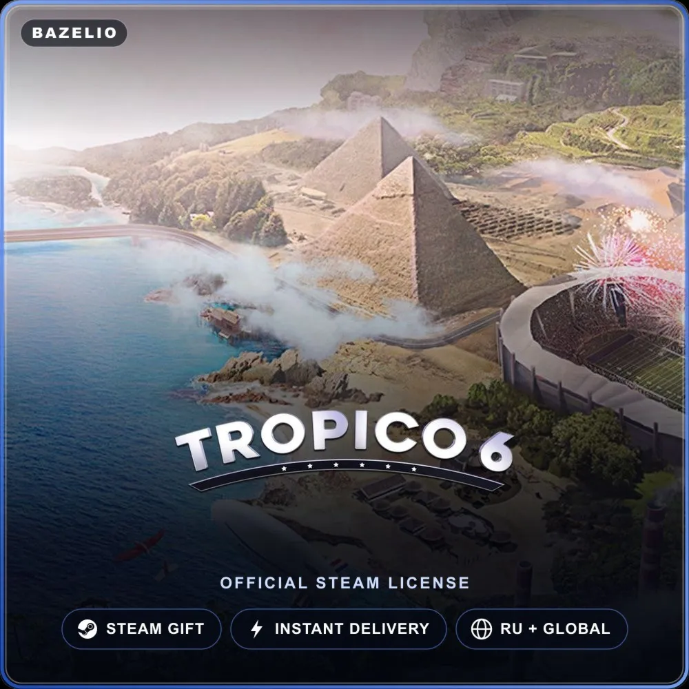 Tropico 6 (Steam Gift) · РФ и весь мир · Автодоставка 24/7