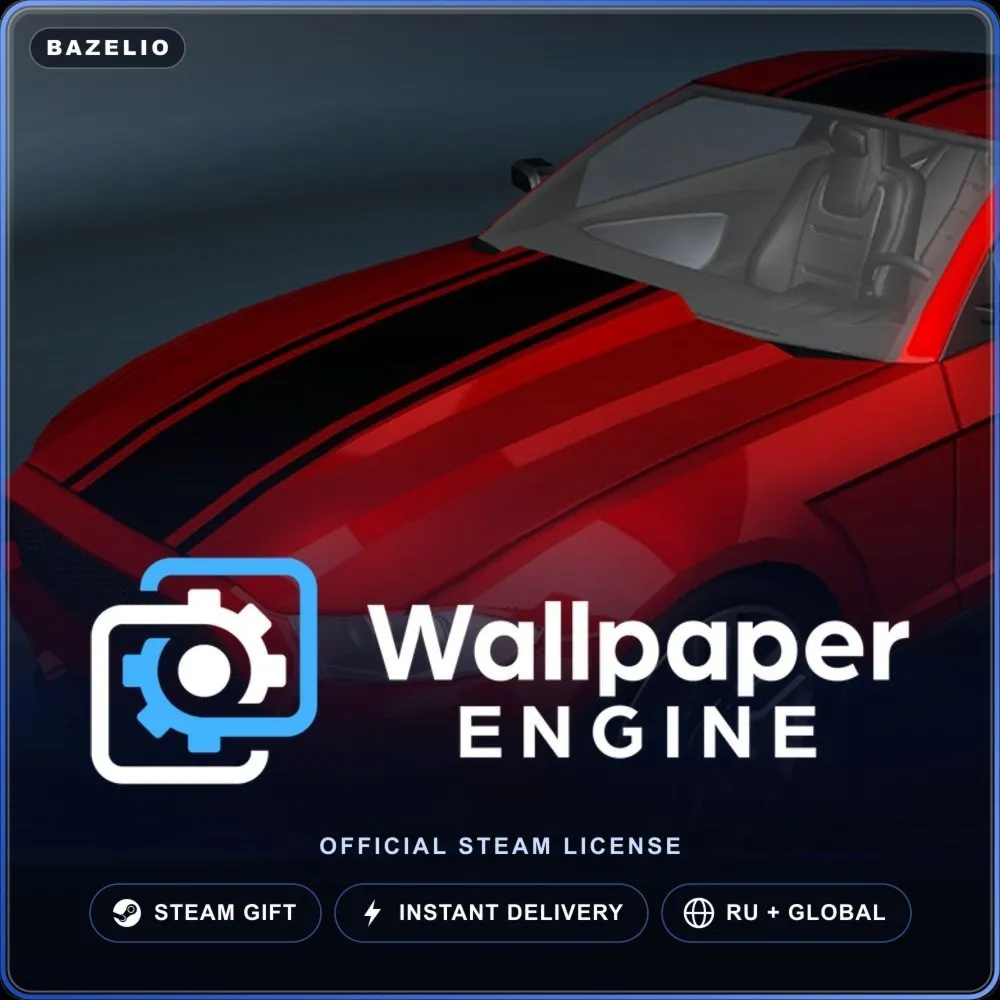 Wallpaper Engine (Steam Gift) · РФ и весь мир · Автодоставка 24/7