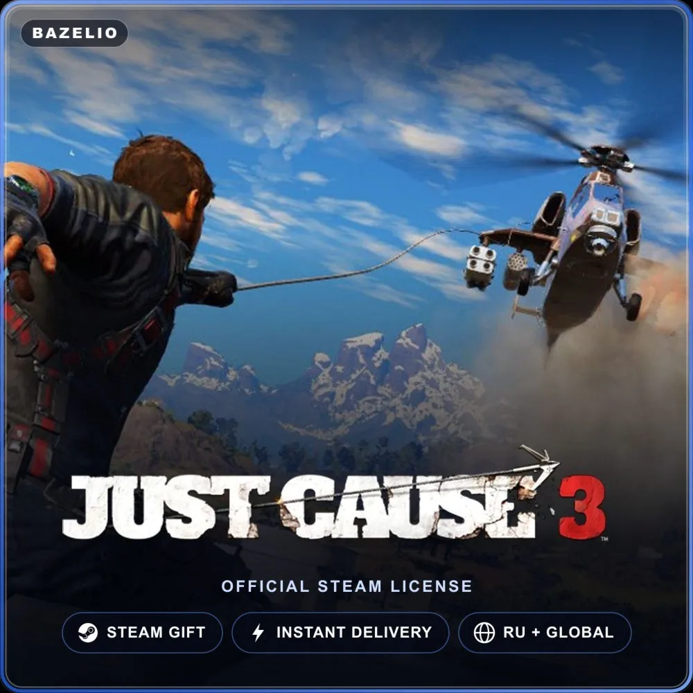 Just Cause™ 3 (Steam Gift) · РФ и весь мир · Автодоставка 24/7