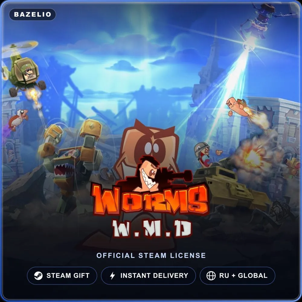 Worms W.M.D (Steam Gift) · РФ и весь мир · Автодоставка 24/7