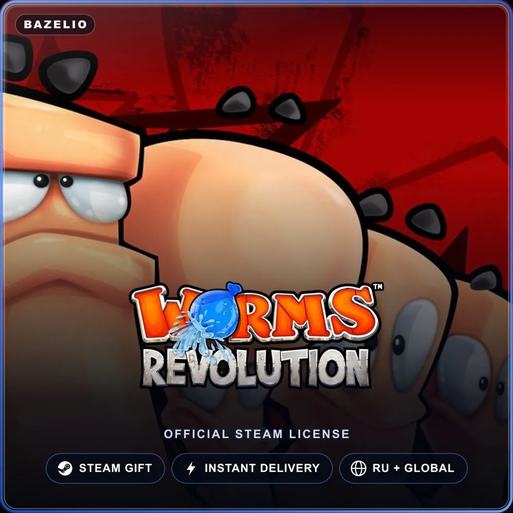 Worms Revolution (Steam Gift) · РФ и весь мир · Автодоставка 24/7