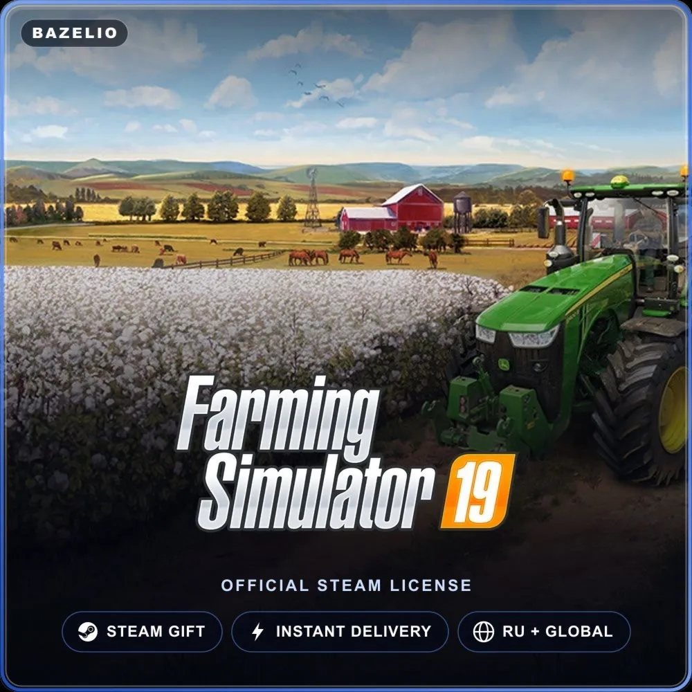Farming Simulator 19 (Steam Gift) · РФ и весь мир · Автодоставка 24/7