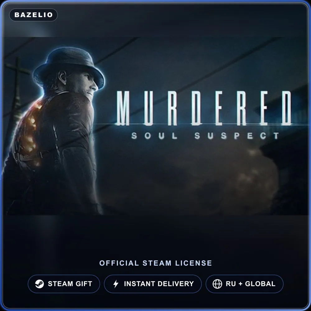 Murdered: Soul Suspect (Steam Gift) · РФ и весь мир · Автодоставка 24/7
