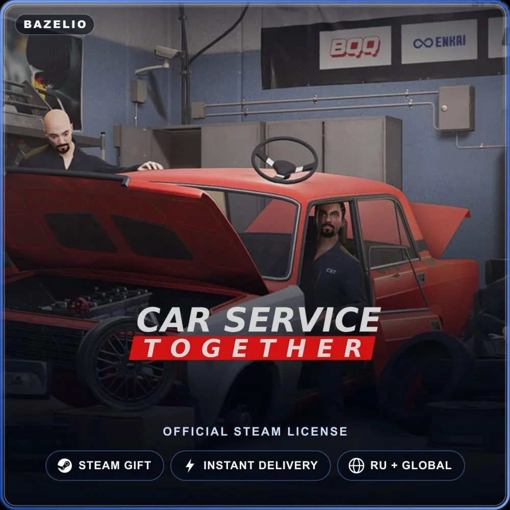 Car Service Together (Steam Gift) · РФ и весь мир · Автодоставка 24/7