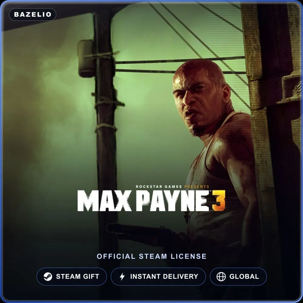 Max Payne 3 (Steam Gift) · Весь мир · Автодоставка 24/7
