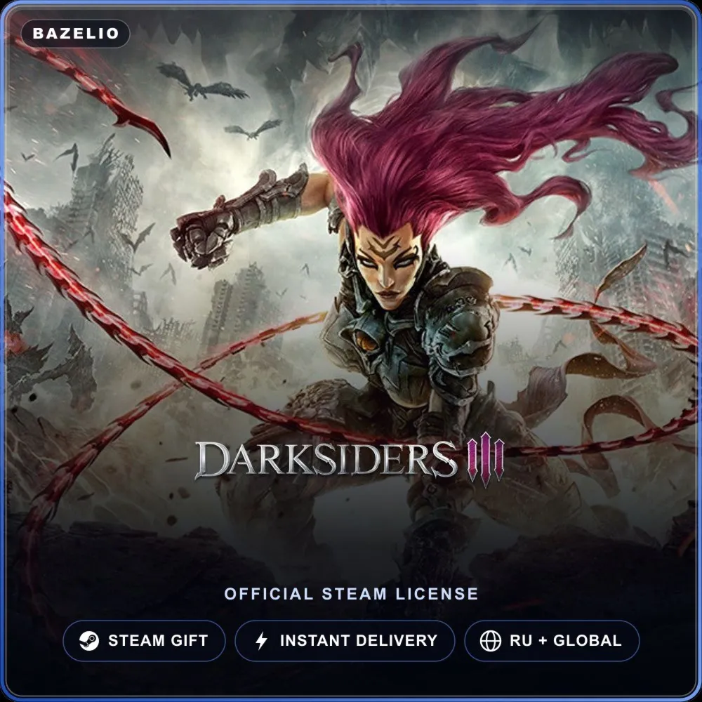Darksiders III (Steam Gift) · РФ и весь мир · Автодоставка 24/7