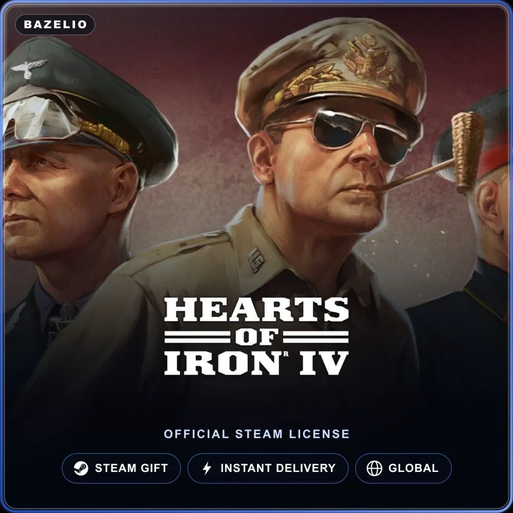 Hearts of Iron IV (Steam Gift) · Весь мир · Автодоставка 24/7