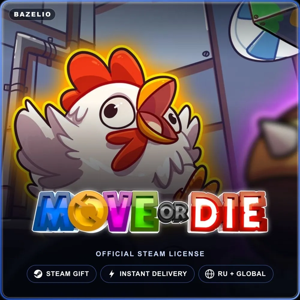 Move or Die (Steam Gift) · РФ и весь мир · Автодоставка 24/7