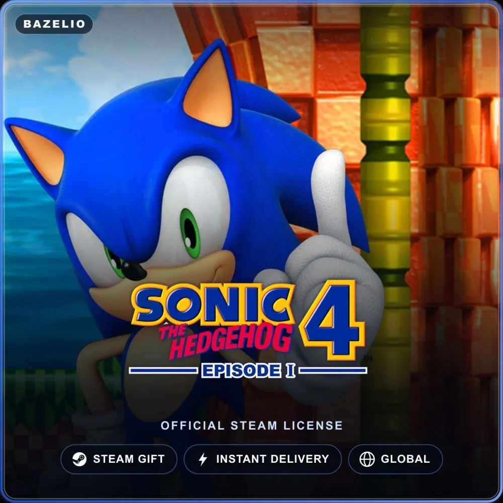 Sonic the Hedgehog 4 - Episode I (Steam Gift) · Весь мир · Автодоставка 24/7