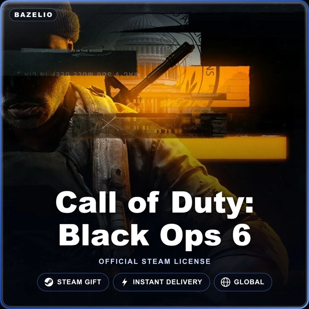Call of Duty: Black Ops 6 (Steam Gift) · Весь мир · Автодоставка 24/7