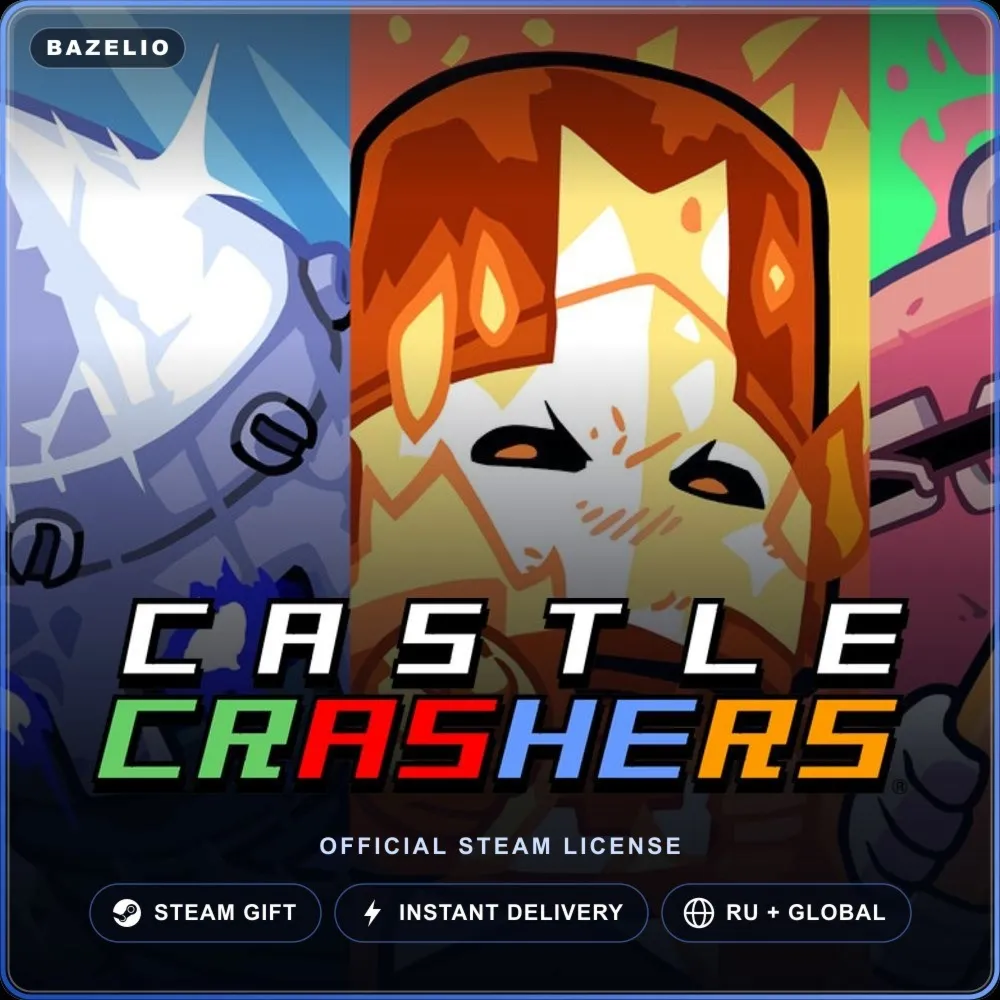 Castle Crashers (Steam Gift) · РФ и весь мир · Автодоставка 24/7
