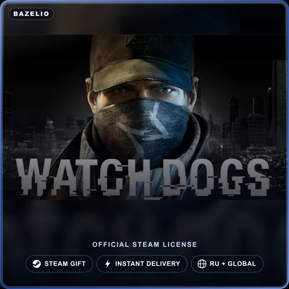 Watch Dogs (Steam Gift) · РФ и весь мир · Автодоставка 24/7