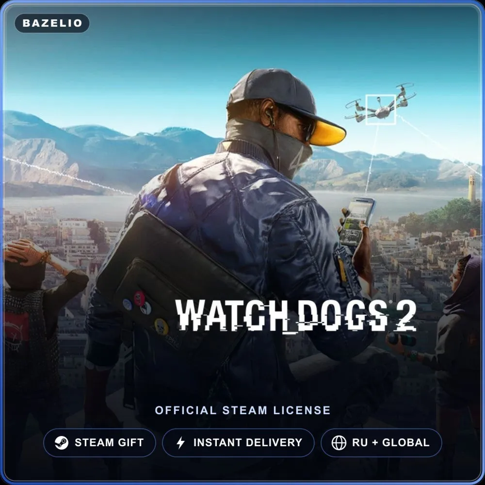 Watch Dogs 2 (Steam Gift) · РФ и весь мир · Автодоставка 24/7