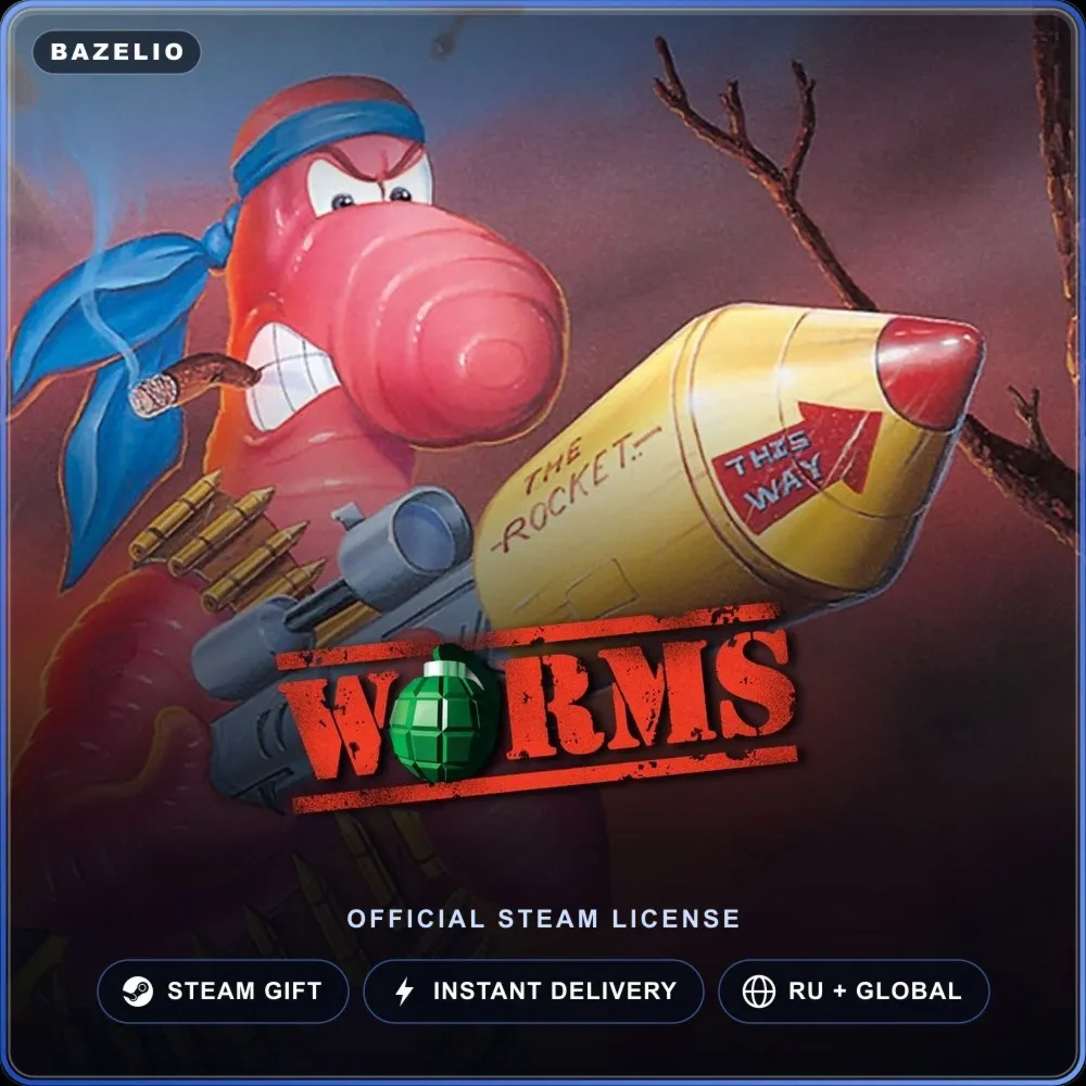 Worms (Steam Gift) · РФ и весь мир · Автодоставка 24/7
