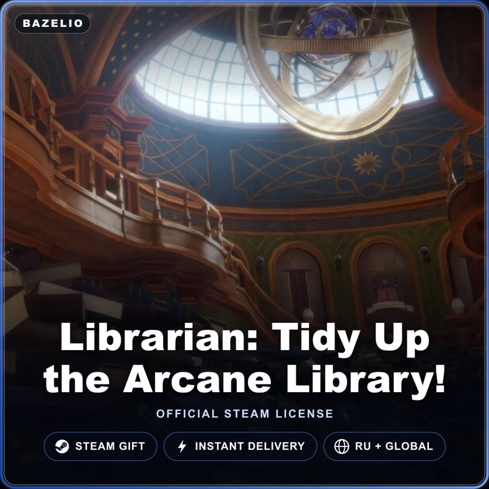 Librarian: Tidy Up the Arcane Library! (Steam Gift) · РФ и весь мир
