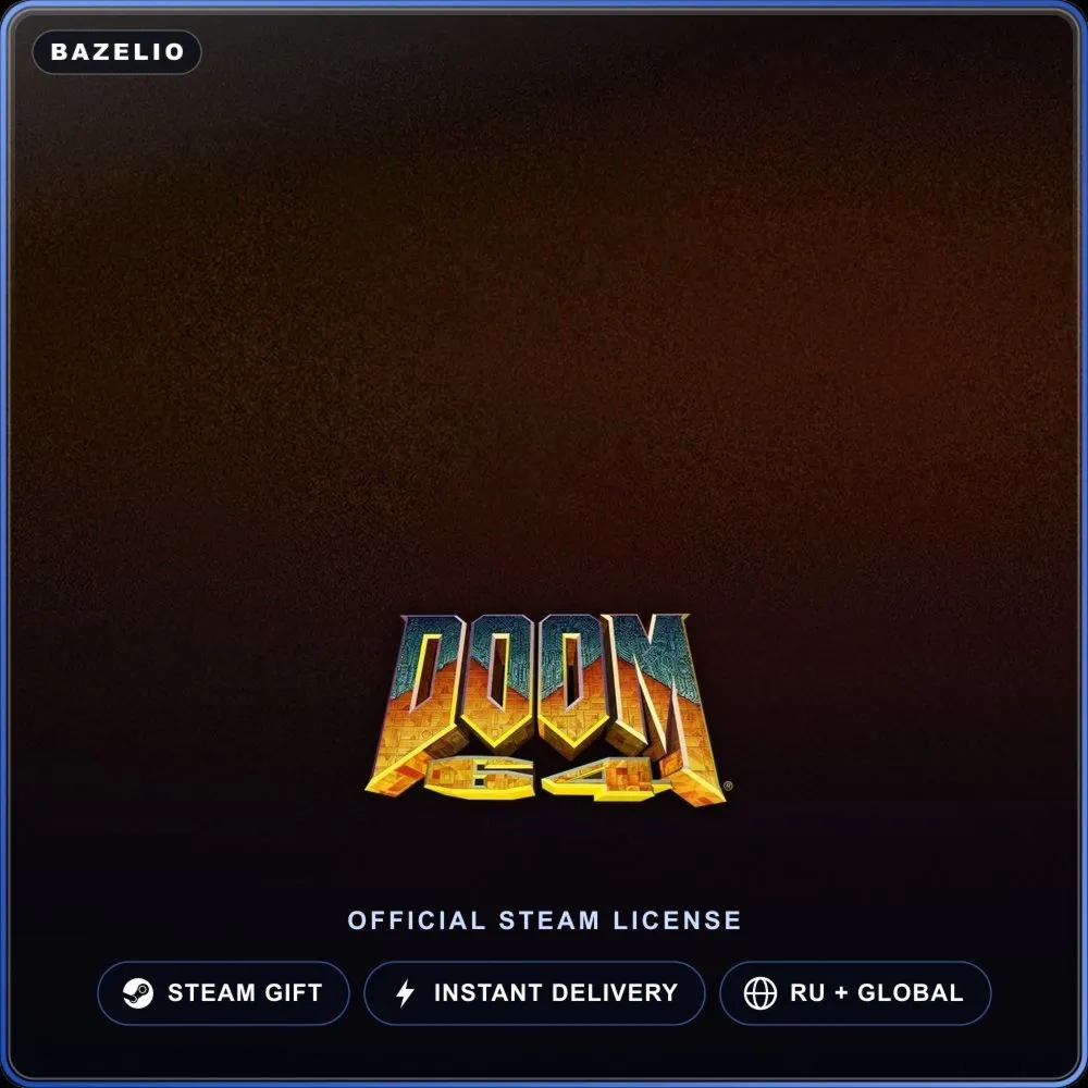 DOOM 64 (Steam Gift) · РФ и весь мир · Автодоставка 24/7