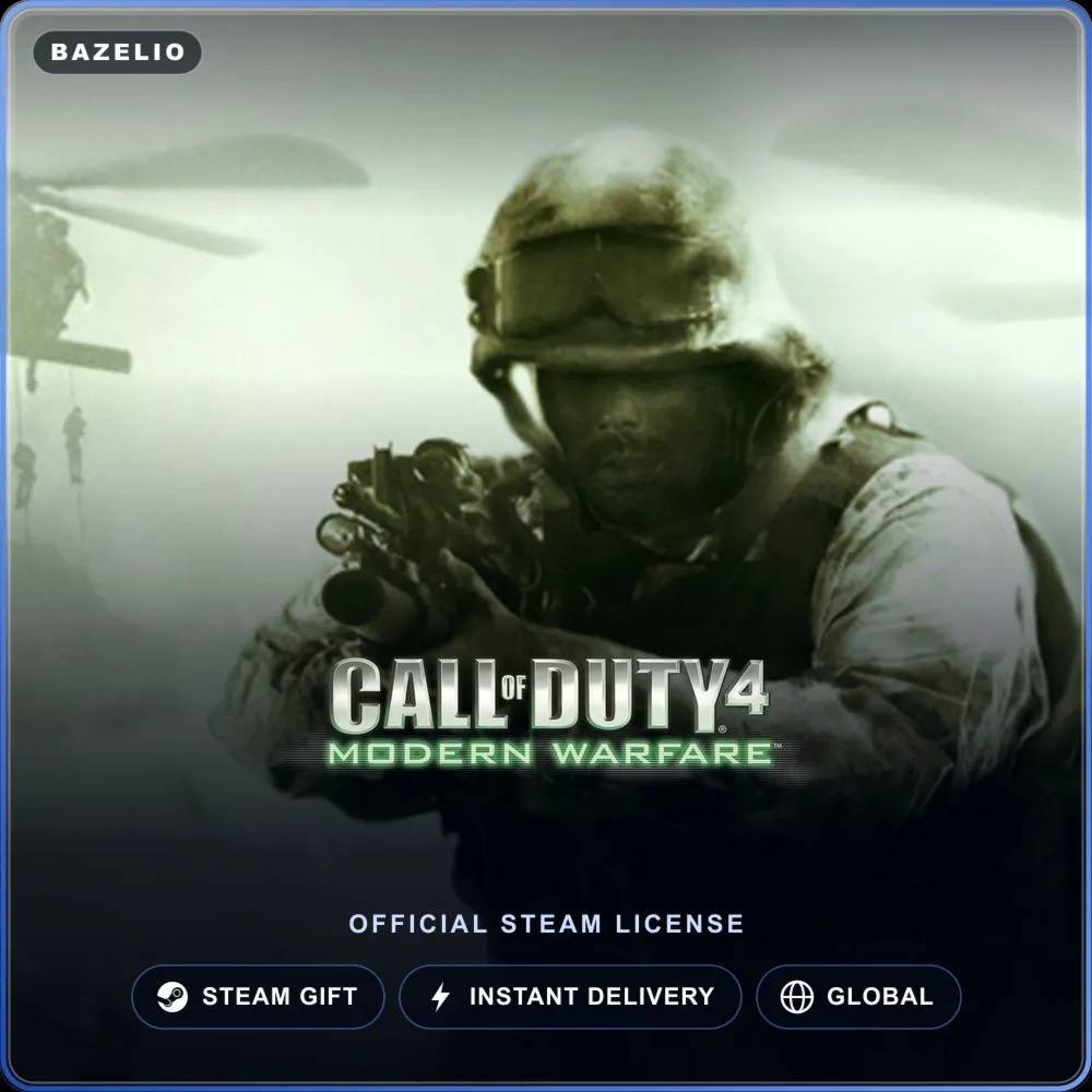 Call of Duty 4: Modern Warfare (2007) (Steam Gift) · Весь мир