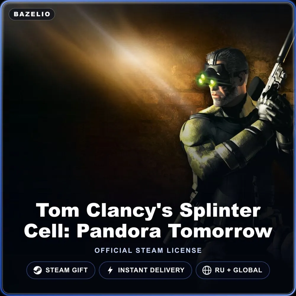 Tom Clancy's Splinter Cell: Pandora Tomorrow (Steam Gift) · РФ и весь мир