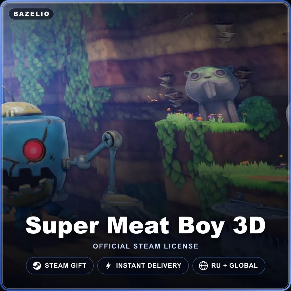 Super Meat Boy 3D (Steam Gift) · РФ и весь мир · Автодоставка 24/7