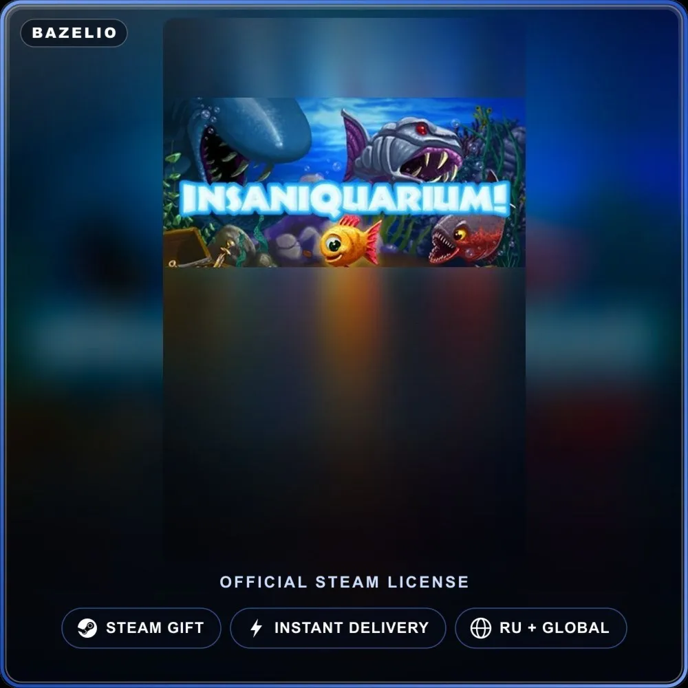 Insaniquarium Deluxe (Steam Gift) · РФ и весь мир · Автодоставка 24/7