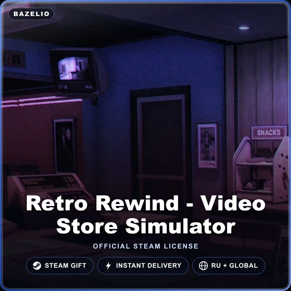 Retro Rewind - Video Store Simulator (Steam Gift) · РФ и весь мир