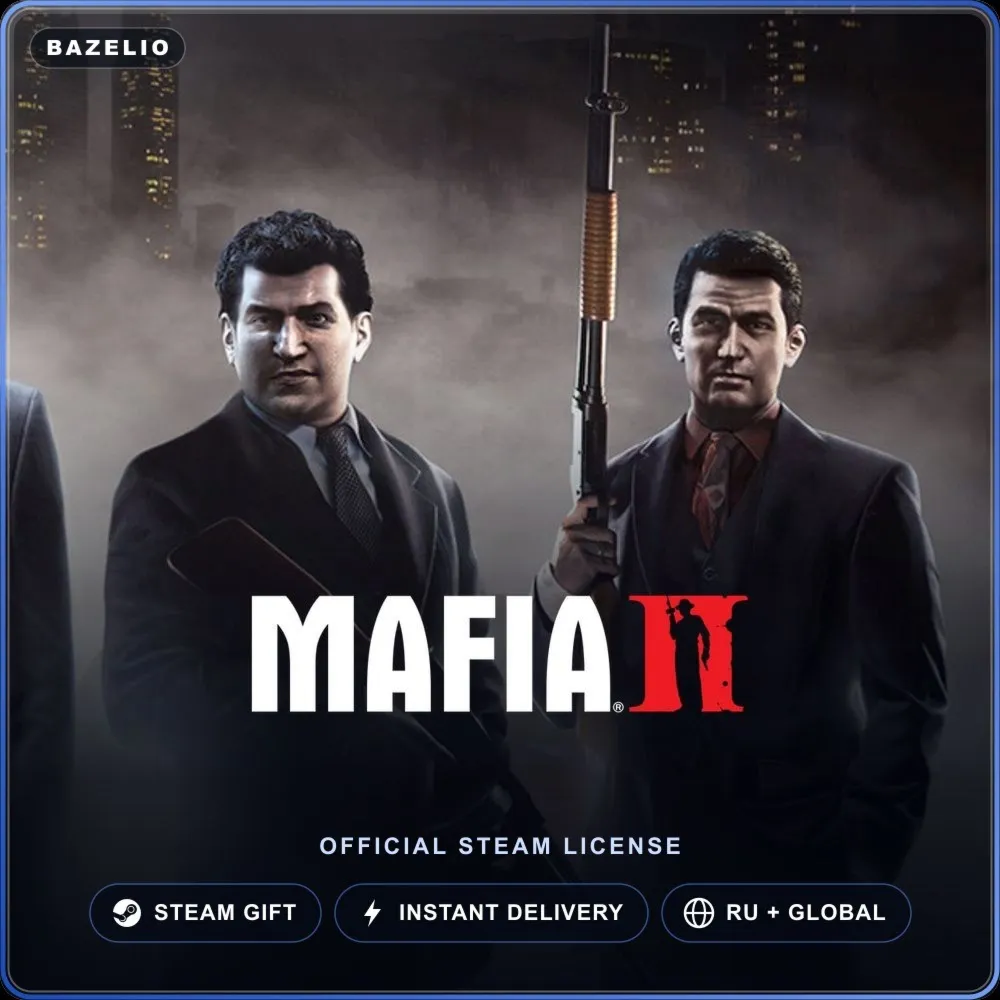 Mafia II (Classic) (Steam Gift) · РФ и весь мир · Автодоставка 24/7