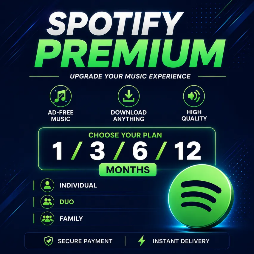 Лучшая цена на Spotify Premium (1–12 месяцев) | RU+GLOBAL Charge ACC Лучшая цена