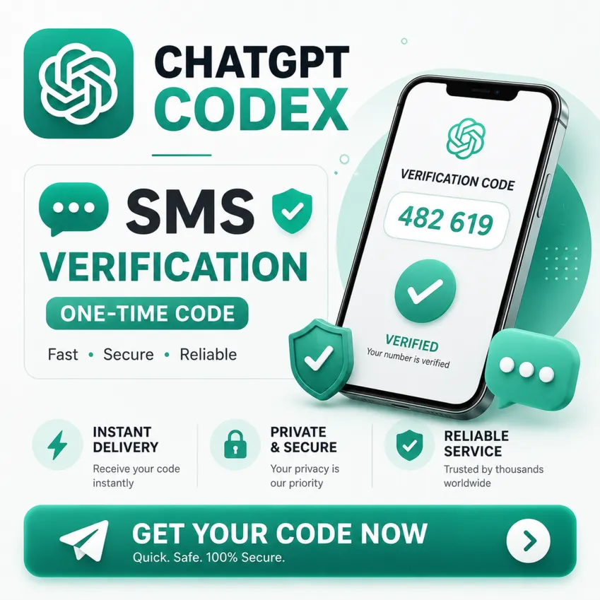 ЧАТГПТ | КОДЕКС | SMS-ВЕРИФИКАЦИЯ