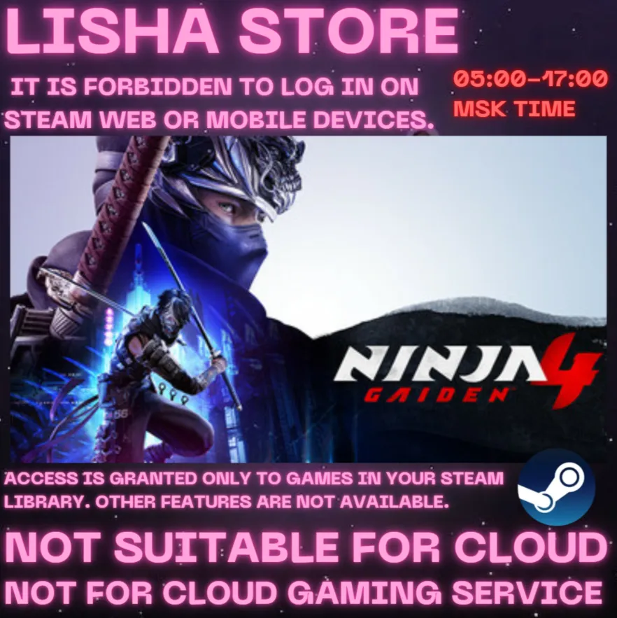 NINJA GAIDEN 4 Steam Offline For 90 days