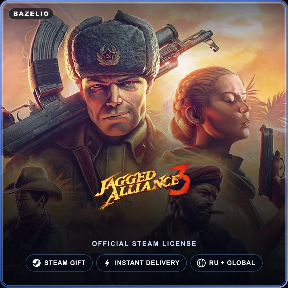 Jagged Alliance 3 (Steam Gift) · РФ и весь мир · Автодоставка 24/7