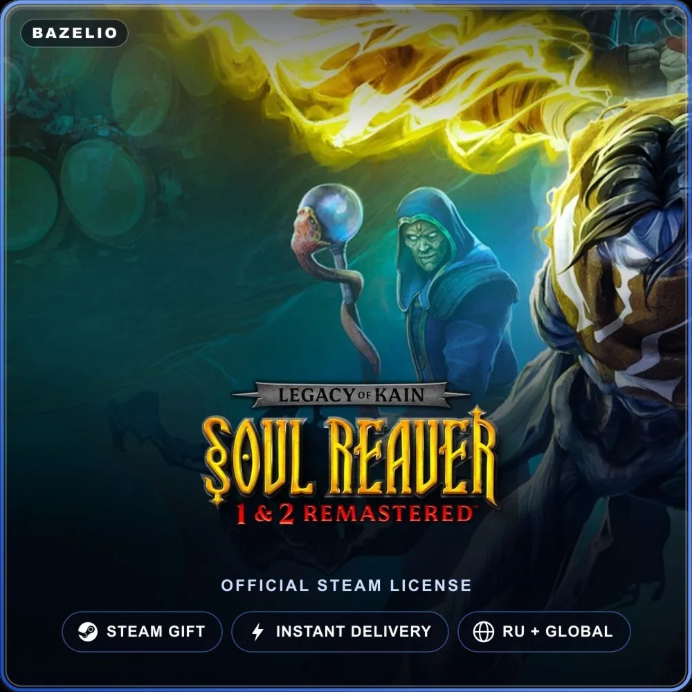 Legacy of Kain Soul Reaver 1&2 Remastered (Steam Gift) · РФ и весь мир