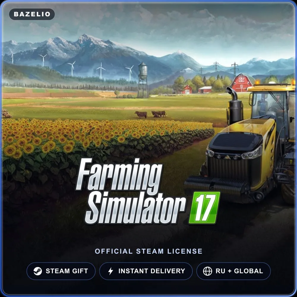 Farming Simulator 17 (Steam Gift) · РФ и весь мир · Автодоставка 24/7